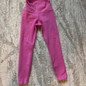 ALO Yoga Pink Skinny High-Waist Pants